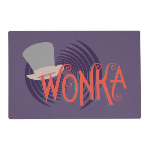 Wonka Spiral Logo Placemat