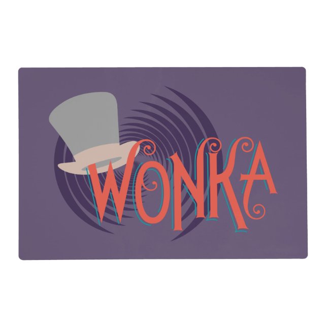Wonka Spiral Logo Placemat (Front)