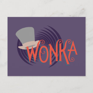 Wonka Spiral Logo Postcard
