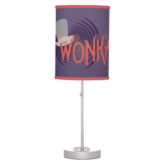 Wonka Spiral Logo Table Lamp (Front)