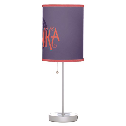 Wonka Spiral Logo Table Lamp (Right)