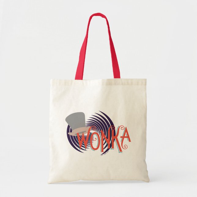 Wonka Spiral Logo Tote Bag (Front)