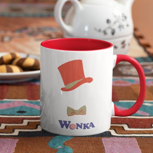 Wonka Top Hat  Bow Tie Mug