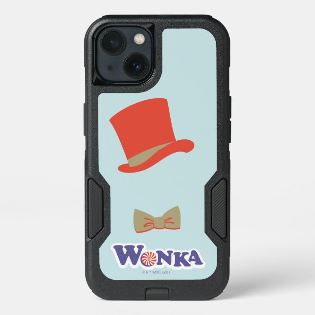 Wonka Top Hat & Bow Tie Otterbox iPhone Case (Back)