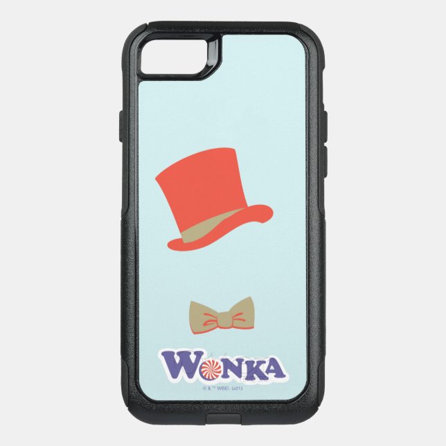Wonka Top Hat & Bow Tie Otterbox iPhone Case (Back)