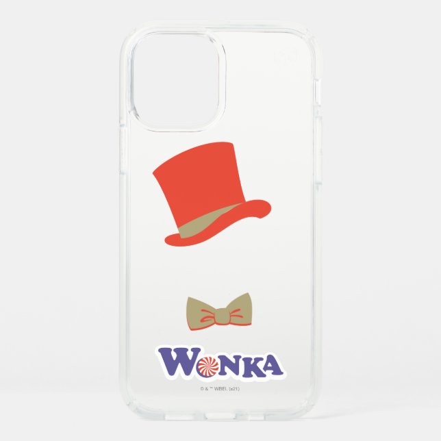 Wonka Top Hat & Bow Tie Speck iPhone 12 Case (Front)