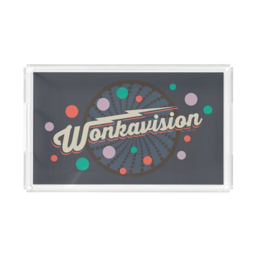 Wonkavision Logo Acrylic Tray