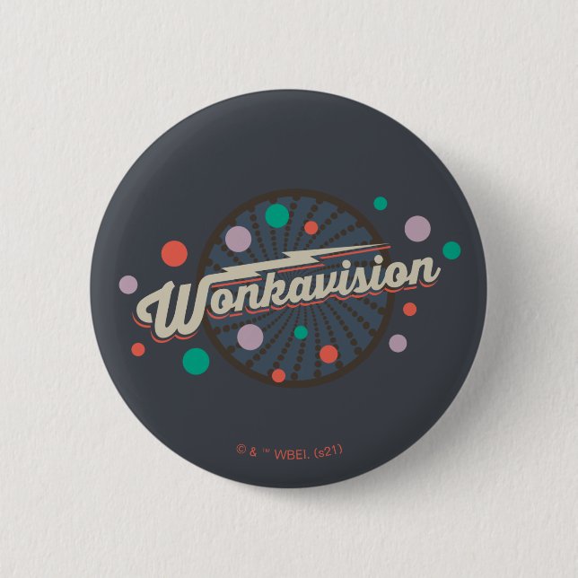 Wonkavision Logo Button (Front)