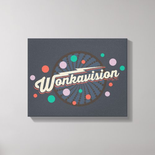 Wonkavision Logo Canvas Print