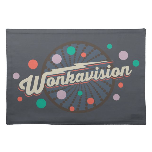 Wonkavision Logo Cloth Placemat (Front)