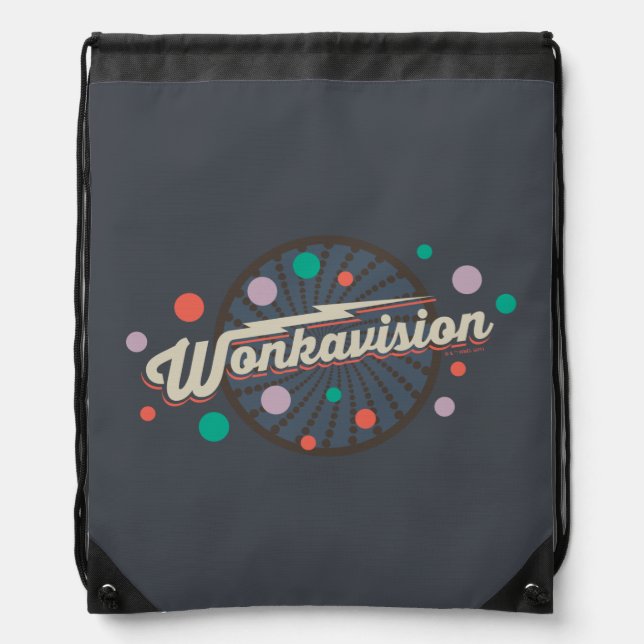 Wonkavision Logo Drawstring Bag (Front)