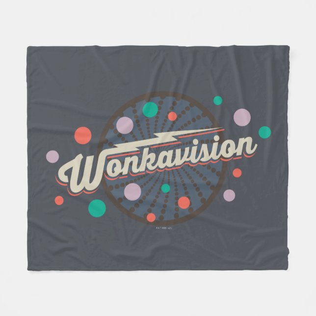 Wonkavision Logo Fleece Blanket (Front (Horizontal))