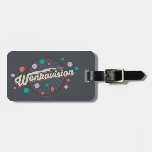 Wonkavision Logo Luggage Tag