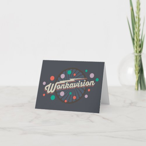 Wonkavision Logo Note Card