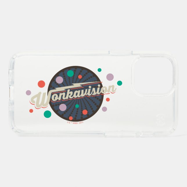 Wonkavision Logo Speck iPhone 12 Case (Front Horizontal)