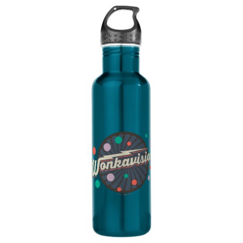 Wonkavision Logo Stainless Steel Water Bottle