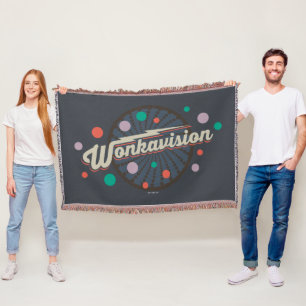 Wonkavision Logo Throw Blanket