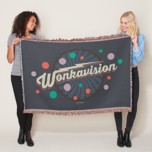 Wonkavision Logo Throw Blanket