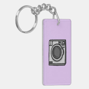Wonky Washing Machine Keychain