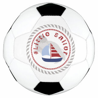 WONZ Limited Little sailor by Shirt to Design Soccer Ball