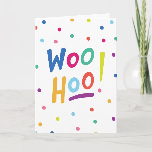 Woo Hoo Card (Front)