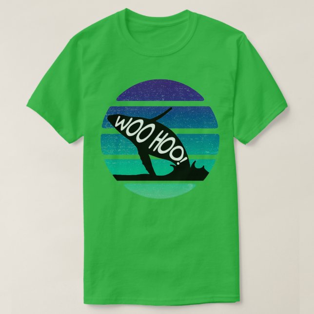 Woo Hoo Whale T-Shirt (Design Front)