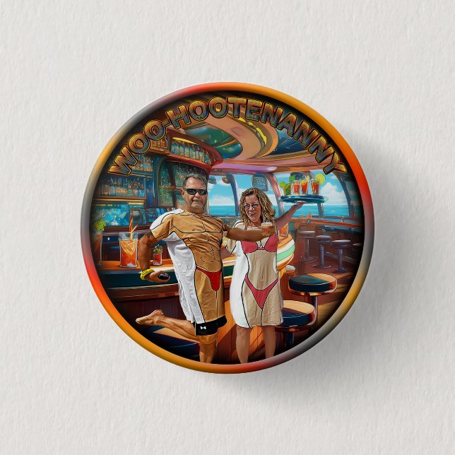 Woo-Hootenanny Button (Front)