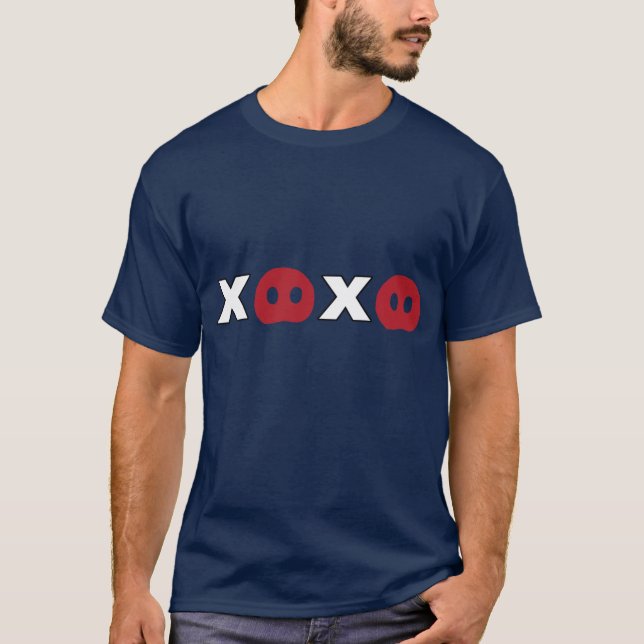 woo pig xoxo arkansas sticker T-Shirt (Front)