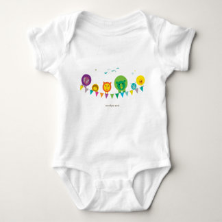 Woo-Zoo Zoo! Baby bodysuit