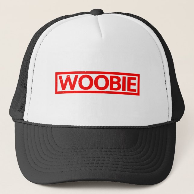 Woobie Stamp Trucker Hat (Front)
