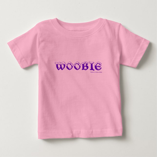 Woobie The Purple Dog Baby T-Shirt (Front)