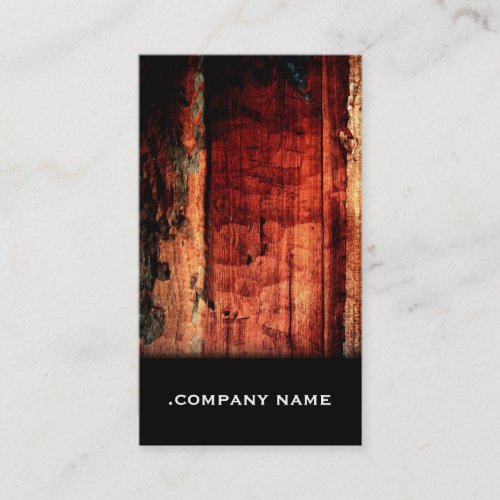 Wood 11 â€¢ Elegant Business Card