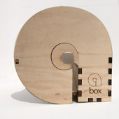 Wood “A” Number 10 Envelope Letter & Storage Box  (Right)