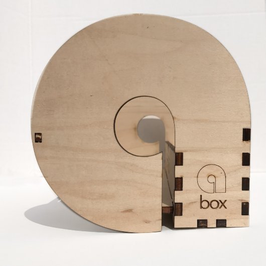 Wood “A” Number 10 Envelope Letter & Storage Box  (Right)