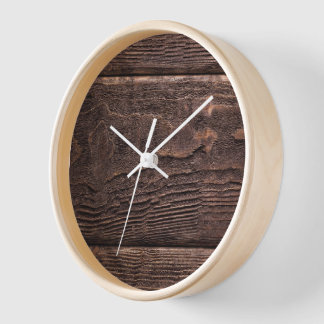 Wood Art Clock