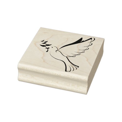 Wood Art StampsDove Rubber Stamp