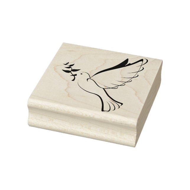 Wood Art Stamps/Dove Rubber Stamp (Stamp)