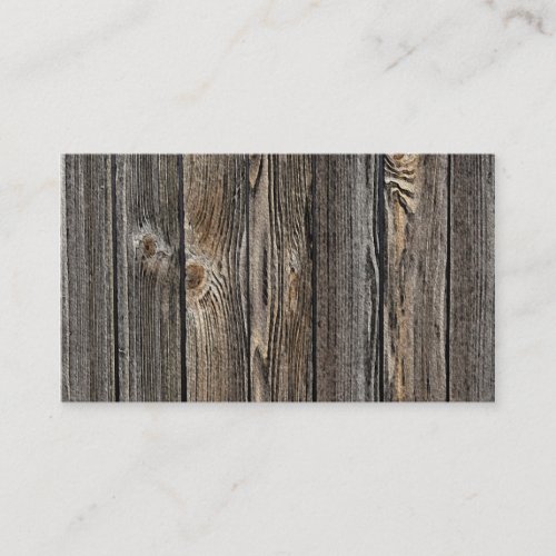 Wood Background Business Card