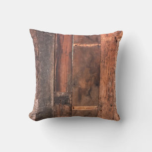 wood background Plankabstract,aged,background,barn Throw Pillow