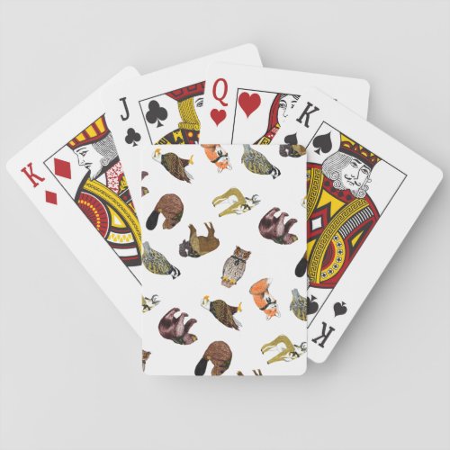 Wood Badge Critter Playing Cards