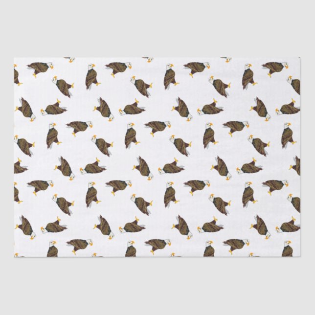 Wood Badge Eagle Tissue Paper (Front)