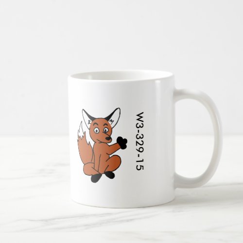 Wood Badge Fox Mug