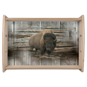 Wood Bison Serving Tray