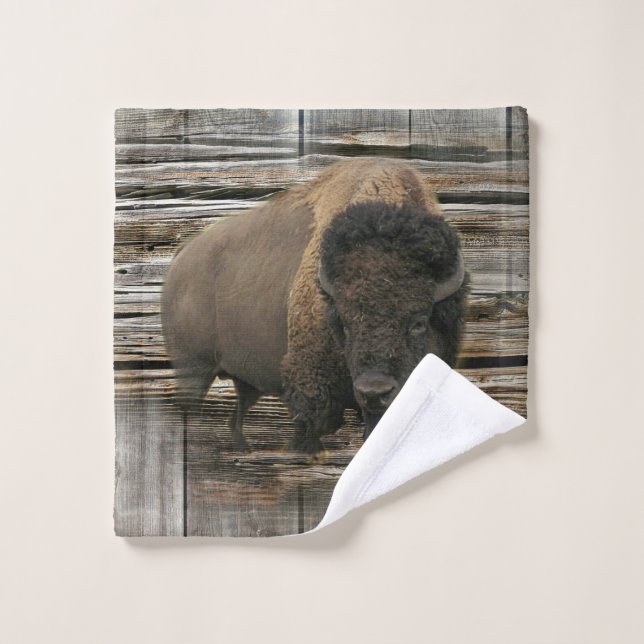 Wood Bison Wash Cloth (Wash Cloth)