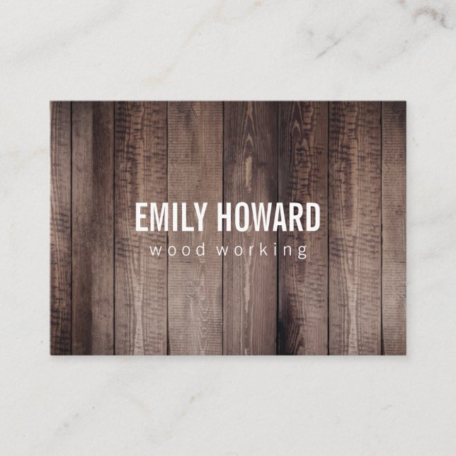 Wood Boards Business Card (Front)