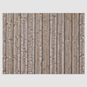 wood boards tissue paper