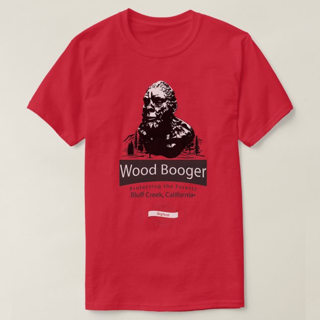 Wood Booger Bigfoot T-Shirt (Design Front)