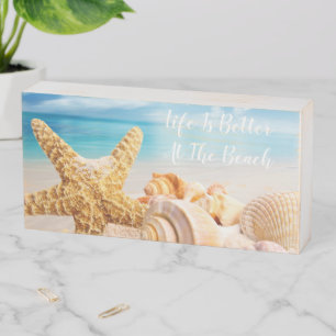 Wood Box Art-Beach