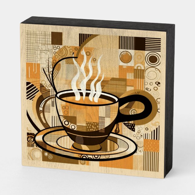 Wood Box Sign (Angled Horizontal)