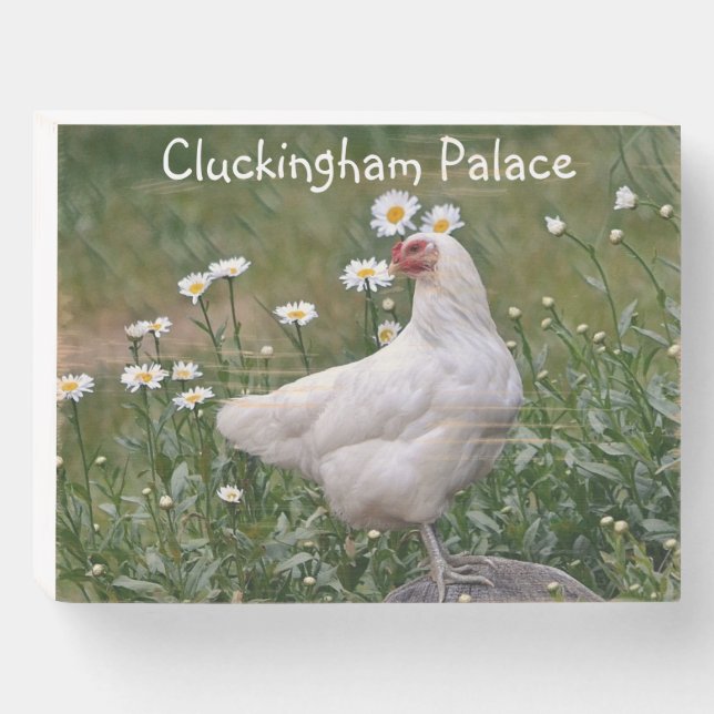 Wood Box Sign (Front Horizontal)